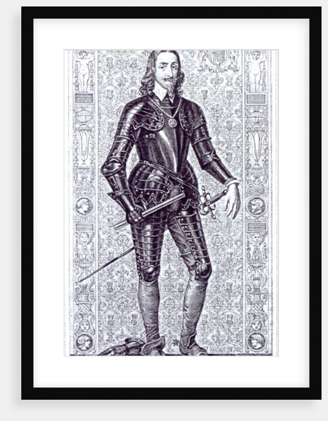 King Charles I, drawn by J.L.Williams and engraved by A.Bourne by Anthony van Dyck
