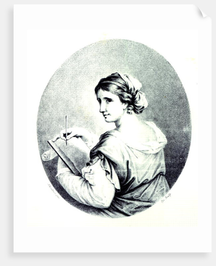 Sappho by Angelica Kauffman