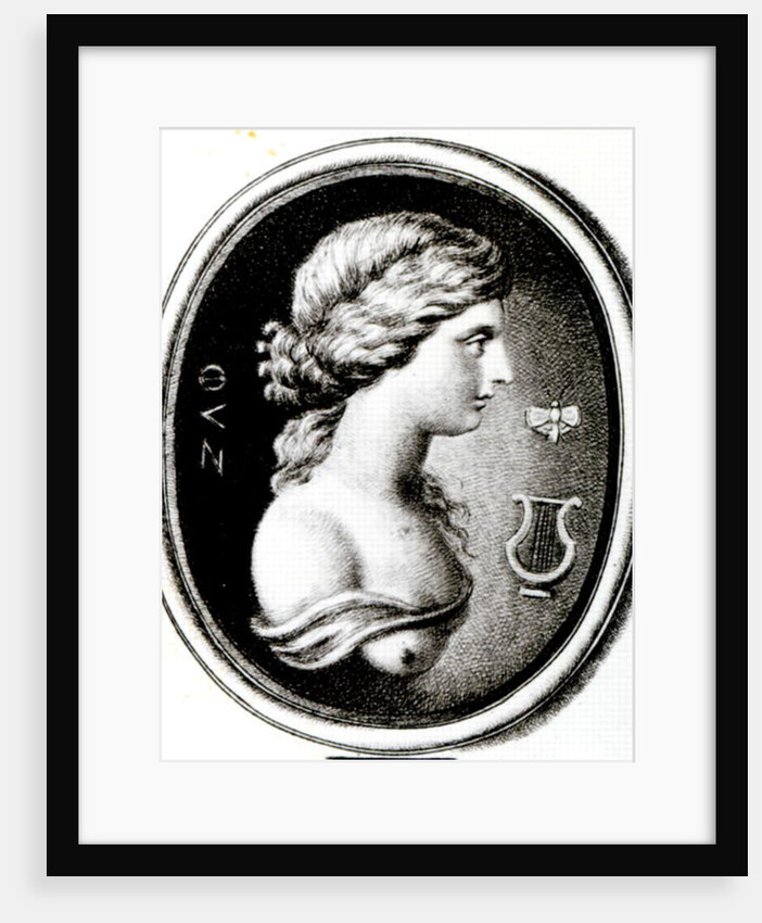 Portrait of Sappho by Thomas Worlidge