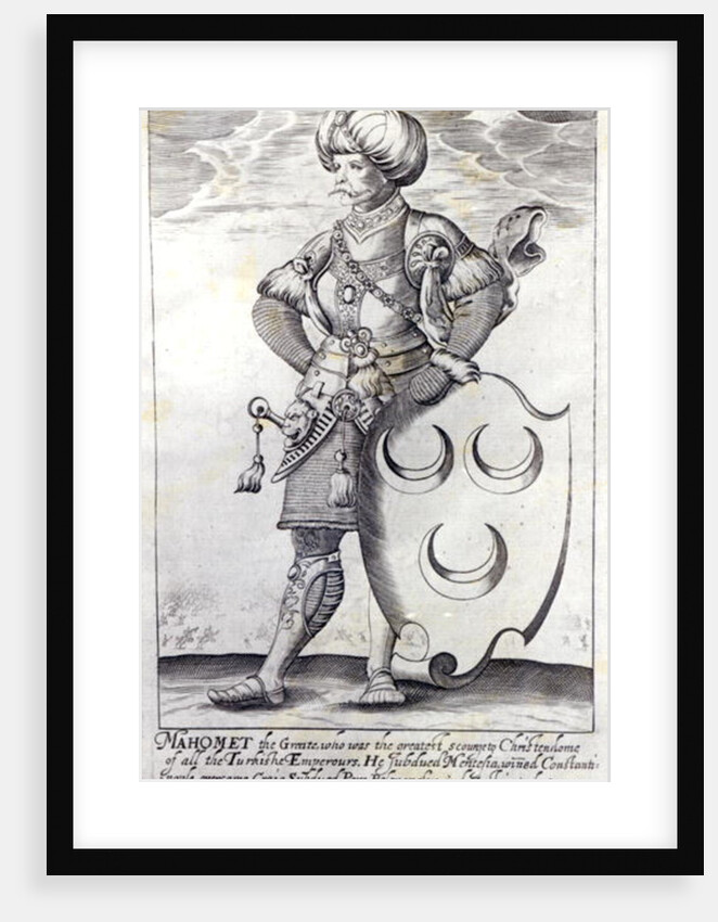 Portrait of Mehmed II by English School