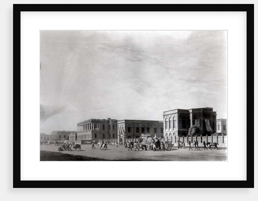 The Council House, Calcutta by Thomas Daniell