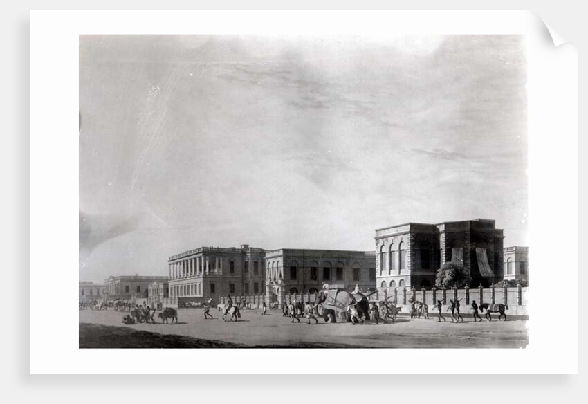 The Council House, Calcutta by Thomas Daniell