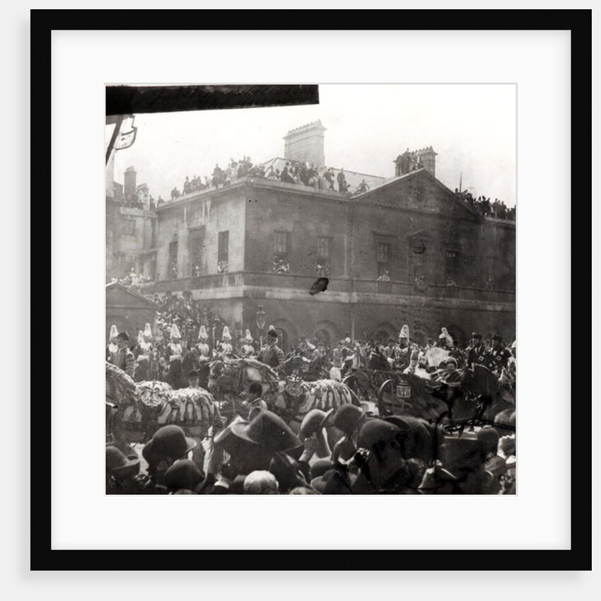 Jubilee Procession in Whitehall, 1887 by (after) English School