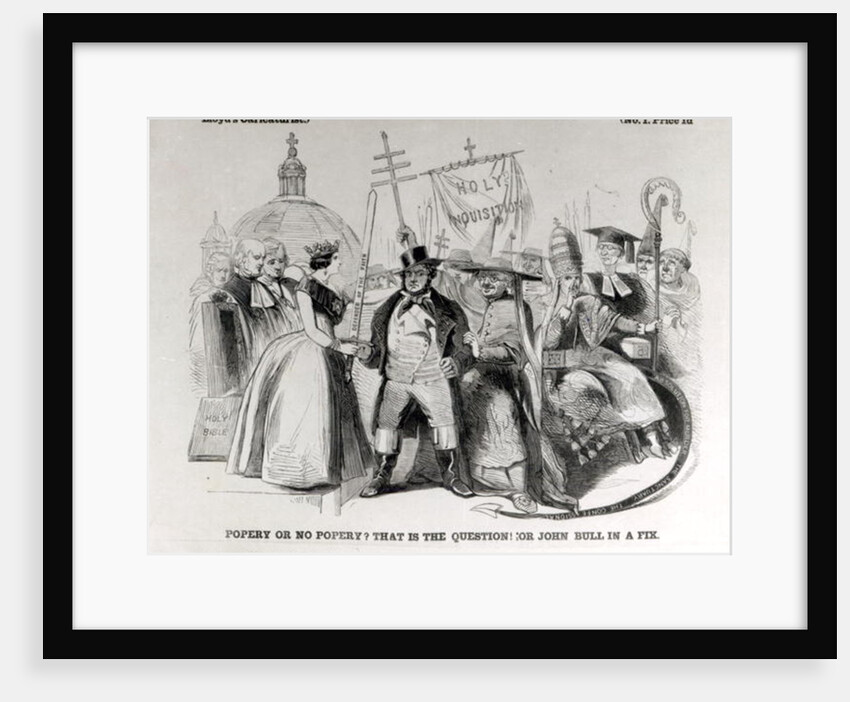 Popery or No Popery? 1850 by English School