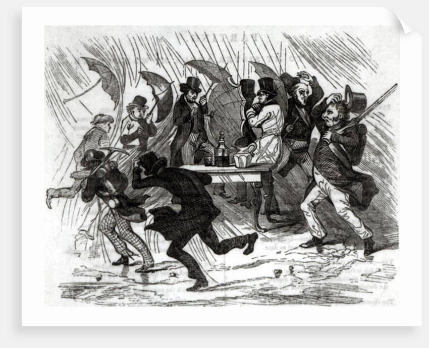 Going Around the Horn, 1849 by American School