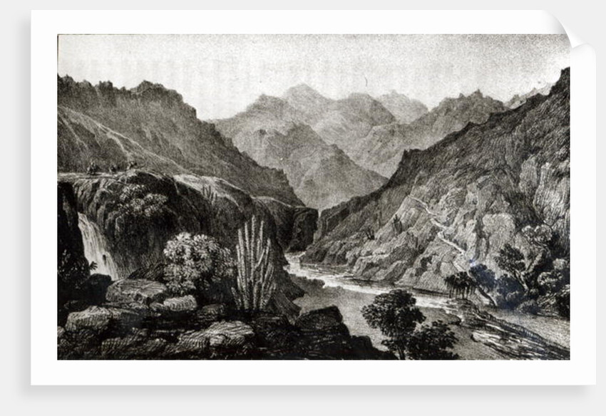 View in the Cordillera by John Miers
