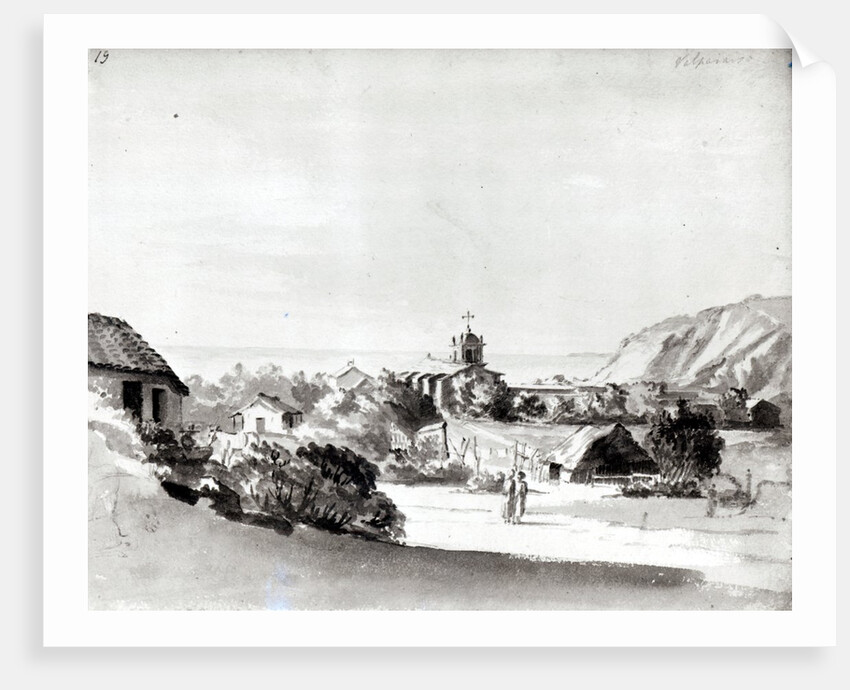 Valparaiso by Maria Callcott