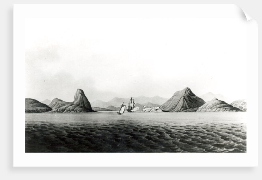 Entrance of the Harbour of Rio de Janeiro by English School