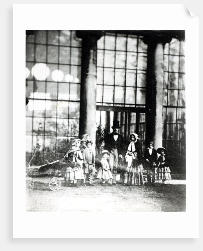 Queen Victoria and Prince Albert with their Children by Roger Fenton