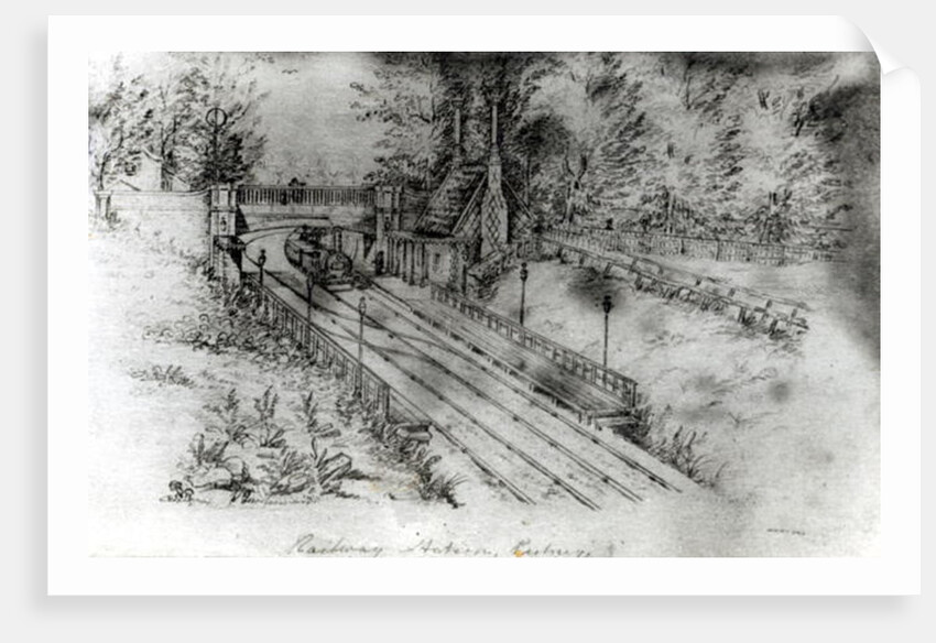 Putney Railway Station by English School