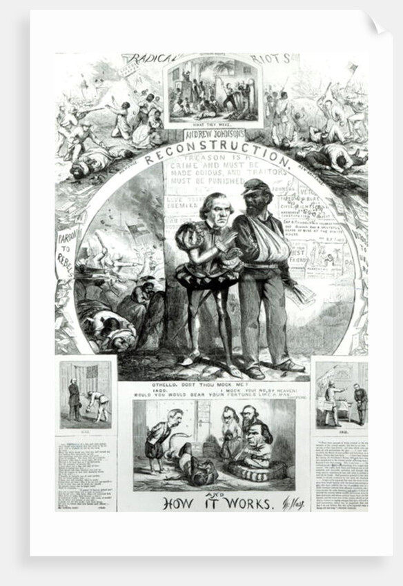 Reconstruction and How it Works by Thomas Nast