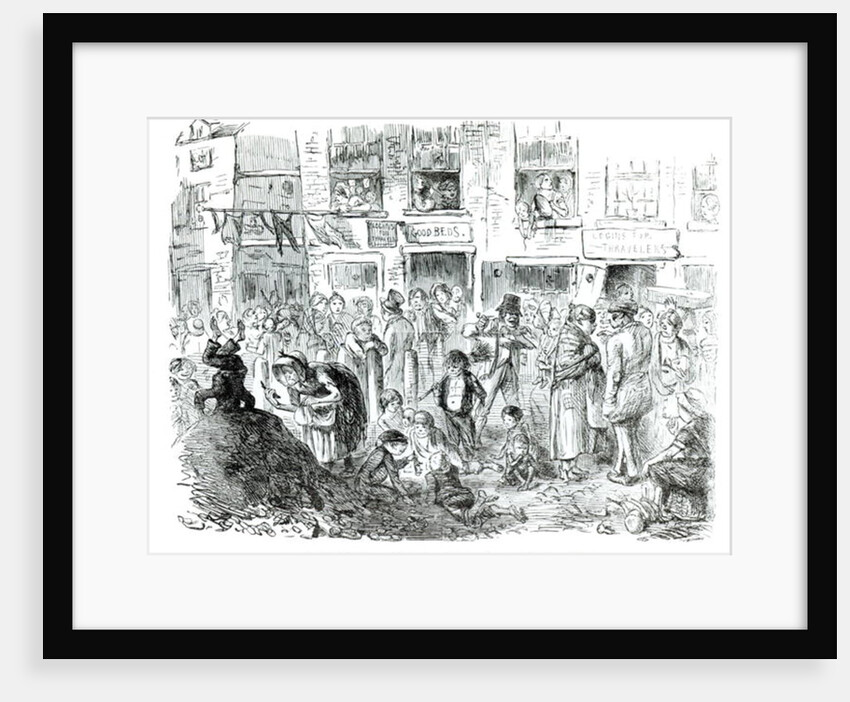 A Court for King Cholera, 1852 by English School