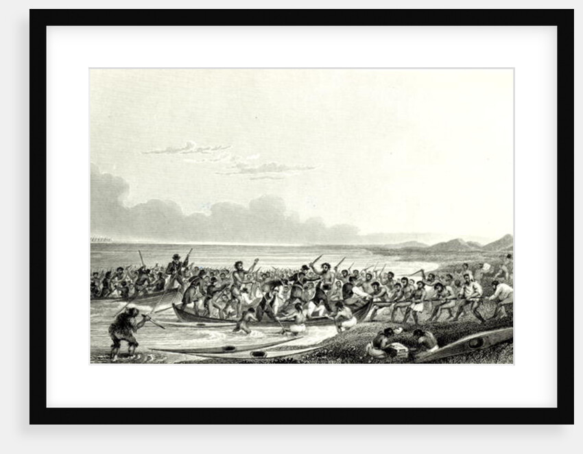 The Eskimoes Pillaging the Boats by George Back