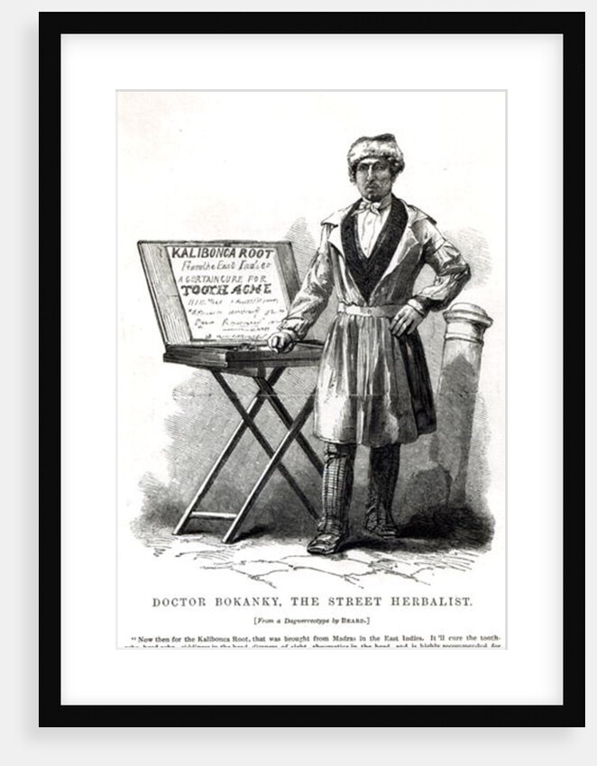 Doctor Bokanky, the street herbalist by English School