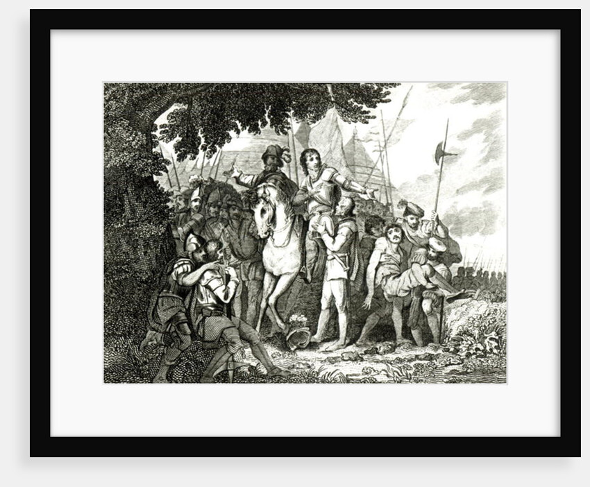 Sir Philip Sidney's Kindness to a Soldier, 1815 by English School