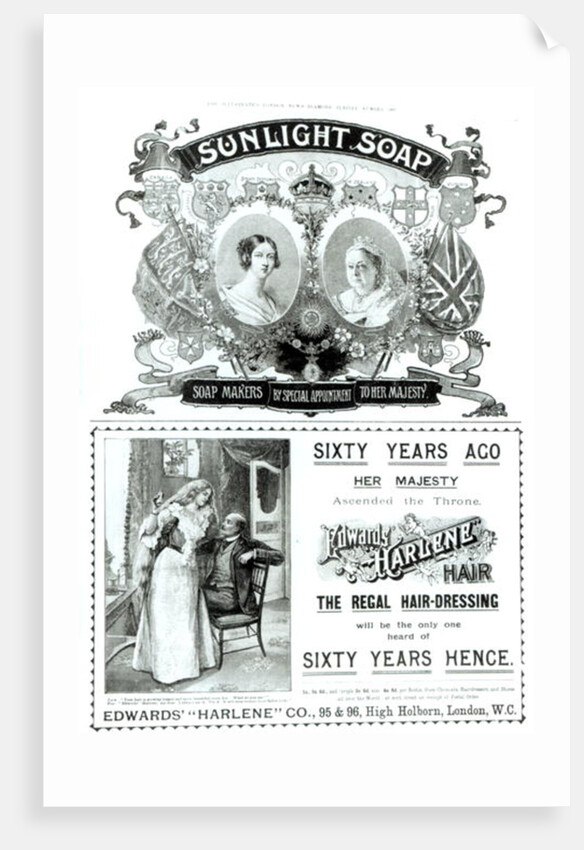 Sunlight Soap advertisement by English School