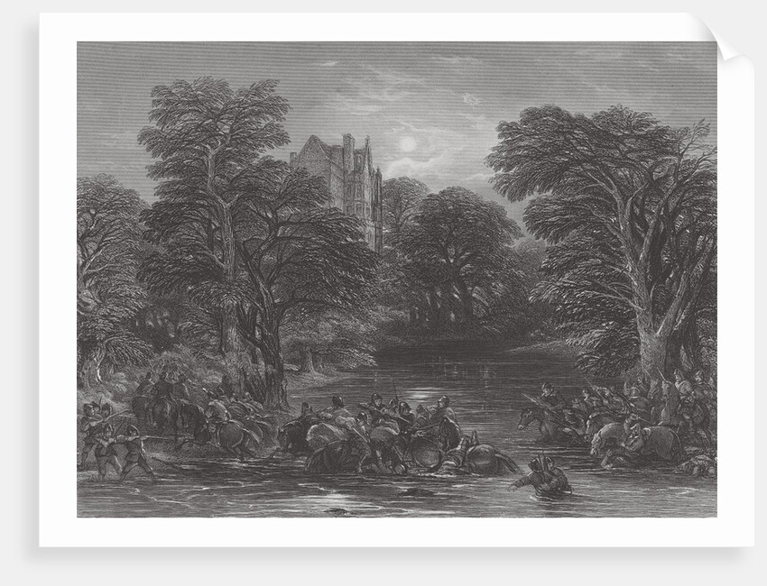 The Scots pursued after the Battle of Preston by George Cattermole