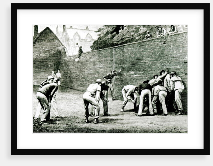 Football at the Wall at Eton by English School