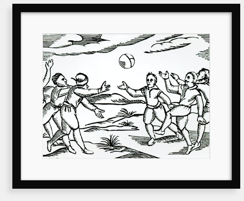 Elizabethan Football by English School