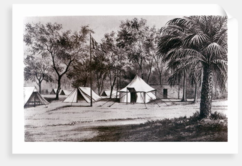 Lord Wolseley's Camp at Korti by English School