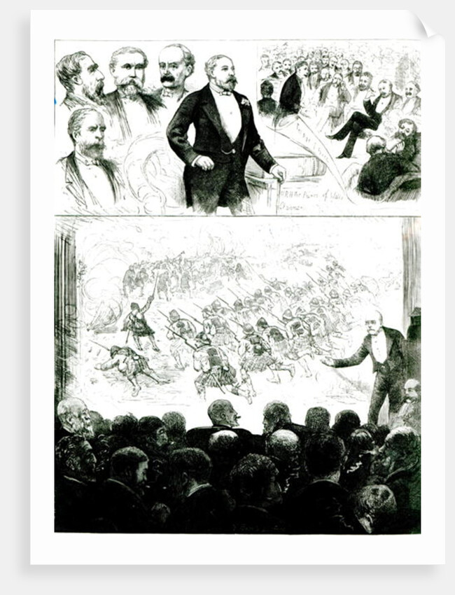 Lecture on the Egyptian War, 1883 by English School