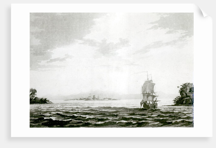 View of the Island of Tappanooly on the South West coast of Sumatra by J. (after) Wells