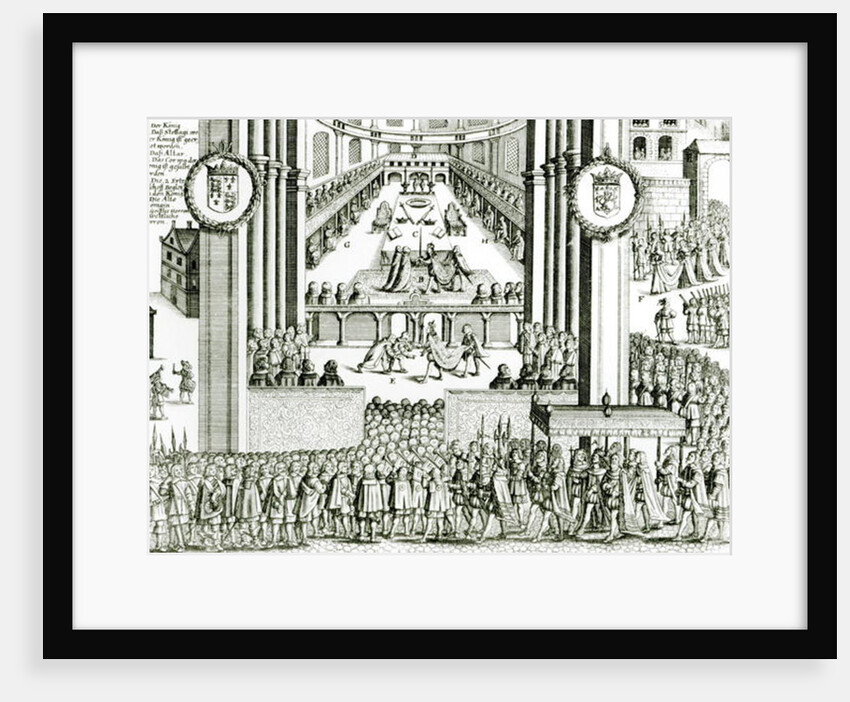 The Coronation of Charles I by German School