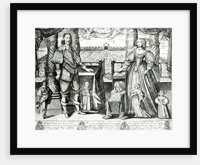 Family Portrait of Charles I by English School