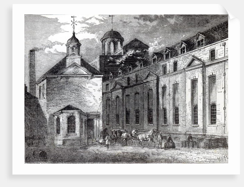 Barclays Brewery, 1829 by English School