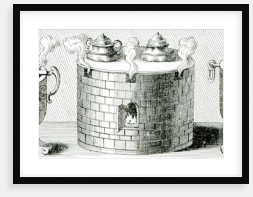 Devices for Keeping Water and Food Warm on Sabbath, 1748 by German School