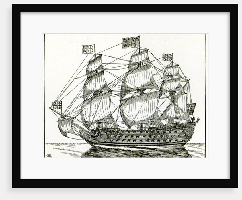 The Royal George by English School