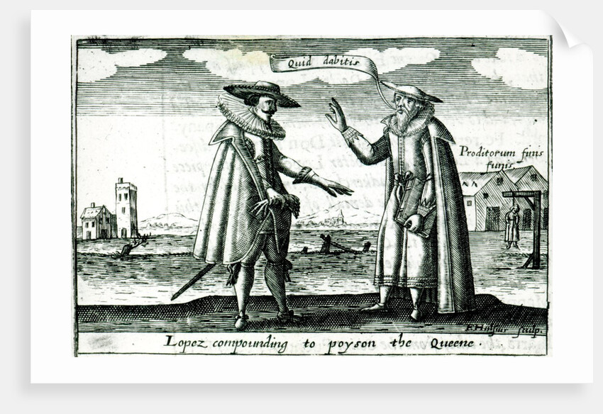 Lopez Compounding to Poison the Queen by English School