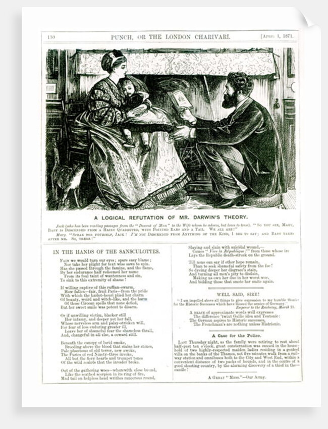 A Logical Refutation of Mr. Darwin's Theory by English School