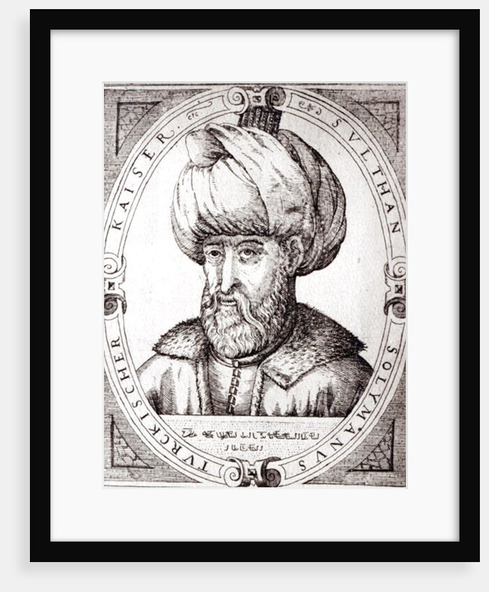 Portrait of Suleiman the Magnificent by English School