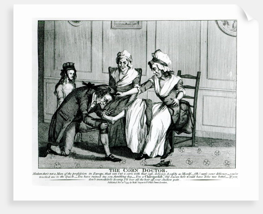 The Corn Doctor, 1793 by English School