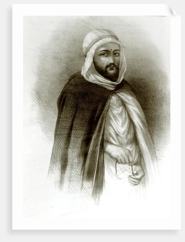 Portrait of Abd El-Kader by Auguste Bry