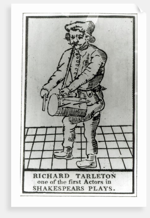 Richard Tarleton one of the first Actors in Shakespears Plays by English School
