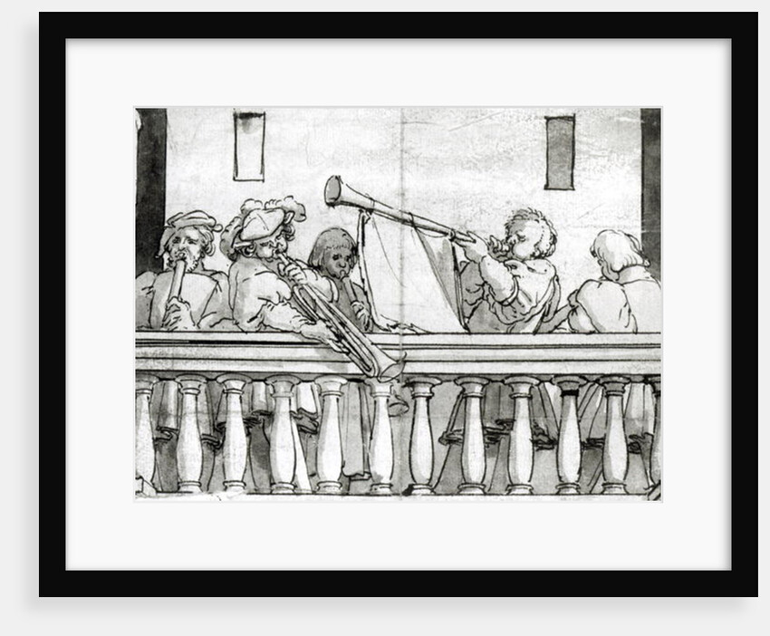 Musicians of Henry VIII by The Younger Hans Holbein