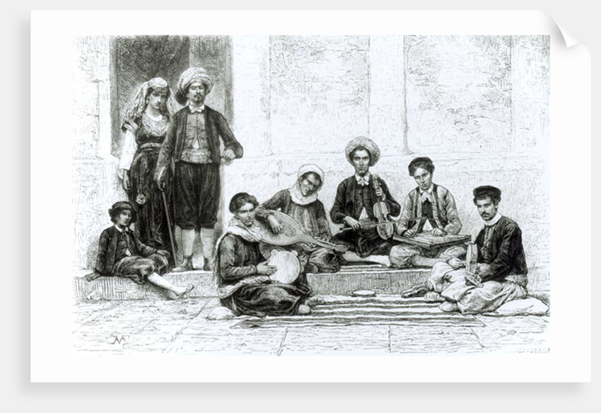 A Jewish Concert, Tlemcen by School English