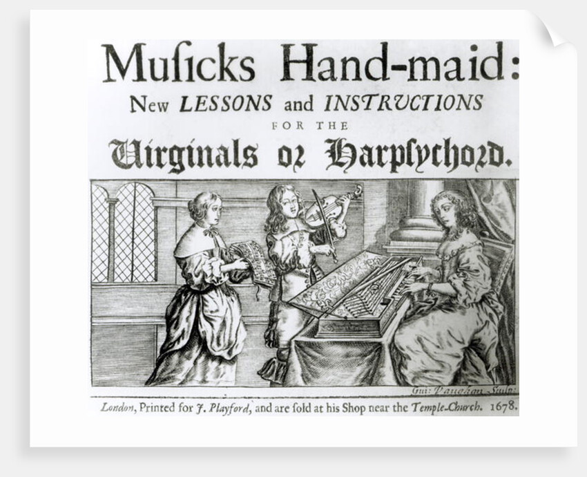 New lessons and instructions for the harpsichord or virginals by English School