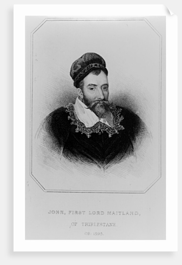 Sir John Maitland from 'Lodge's British Portraits', 1823 by English School