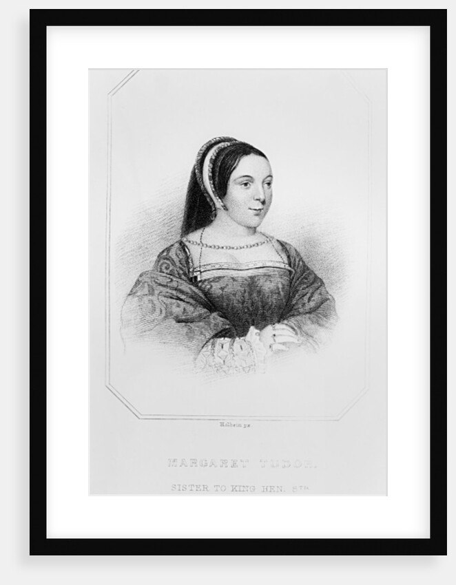 Portrait of Margaret Tudor Queen of Scotland by English School