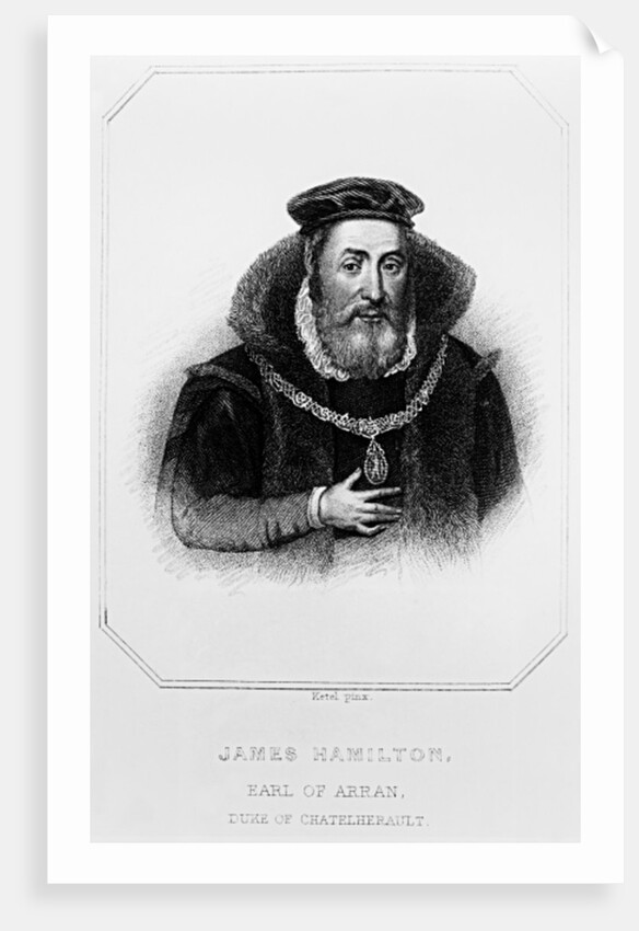 Portrait of James Hamilton 2nd Earl of Arran by English School