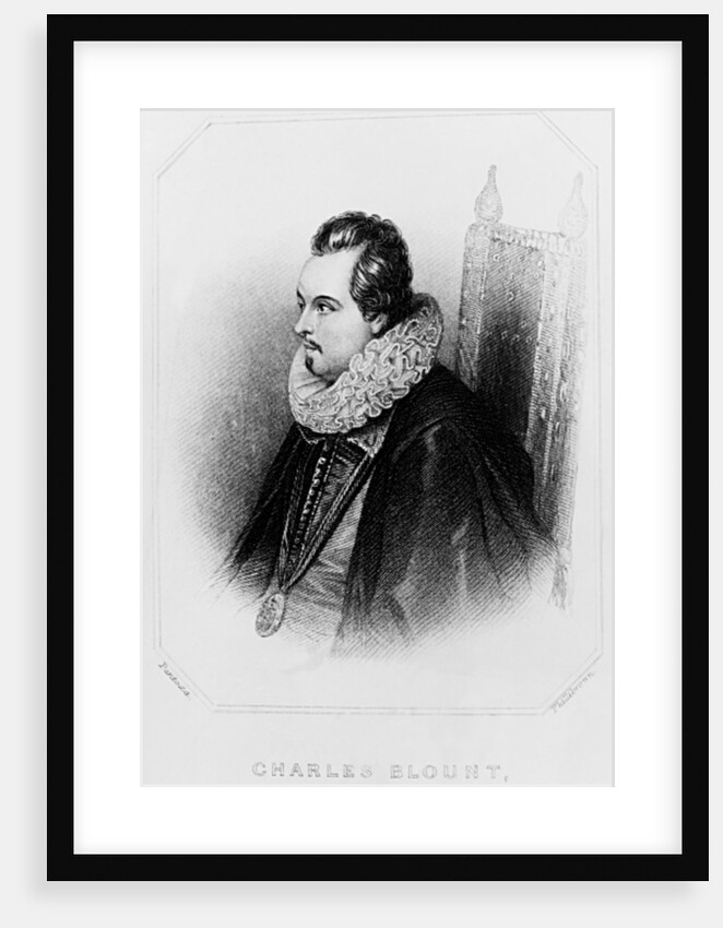 Portrait of Charles Blount 8th Earl of Devonshire by English School