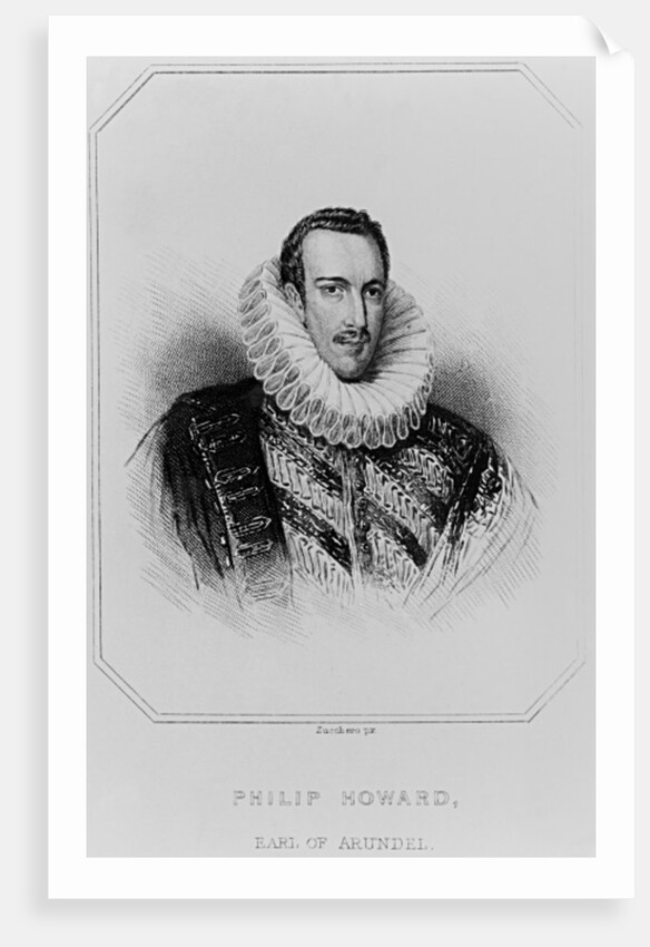 Portrait of Philip Howard 13th Earl of Arundel by English School
