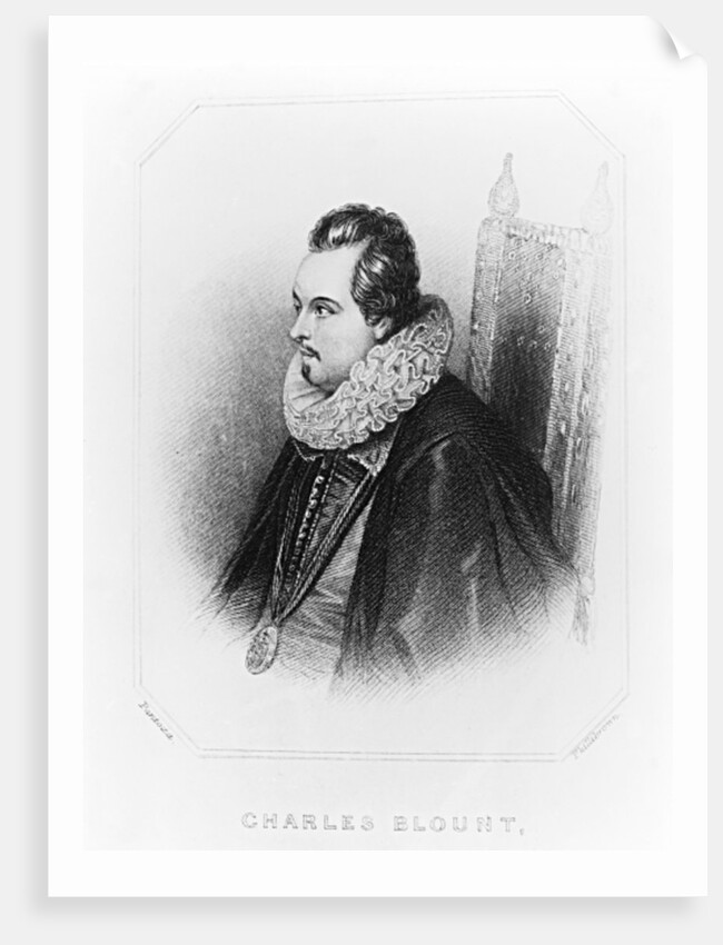 Portrait of Charles Blount 8th Earl of Devonshire by English School