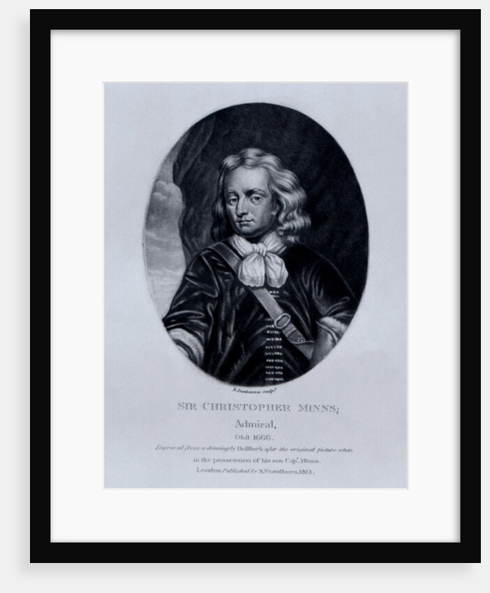 Portrait of Sir Christopher Minns by English School