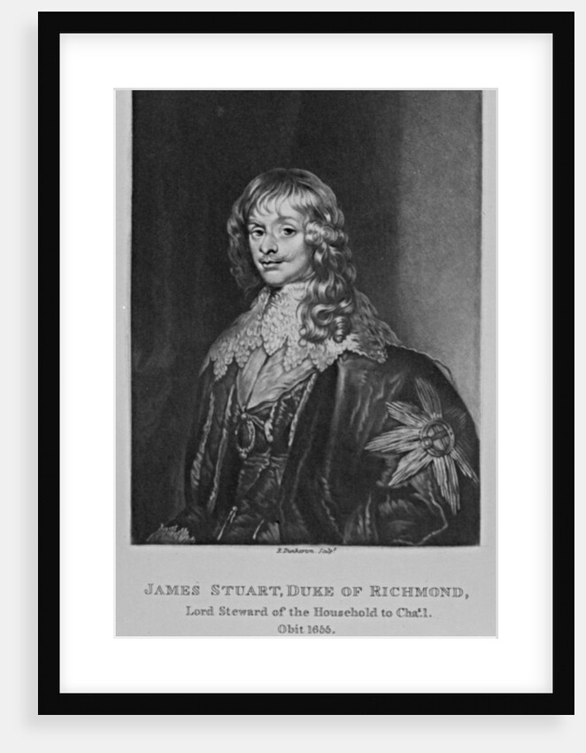 Portrait of James, 1st Duke of Richmond by English School