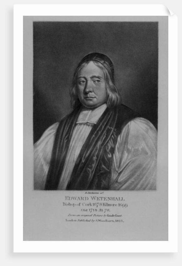 Portrait of Edward Wetenhall by English School