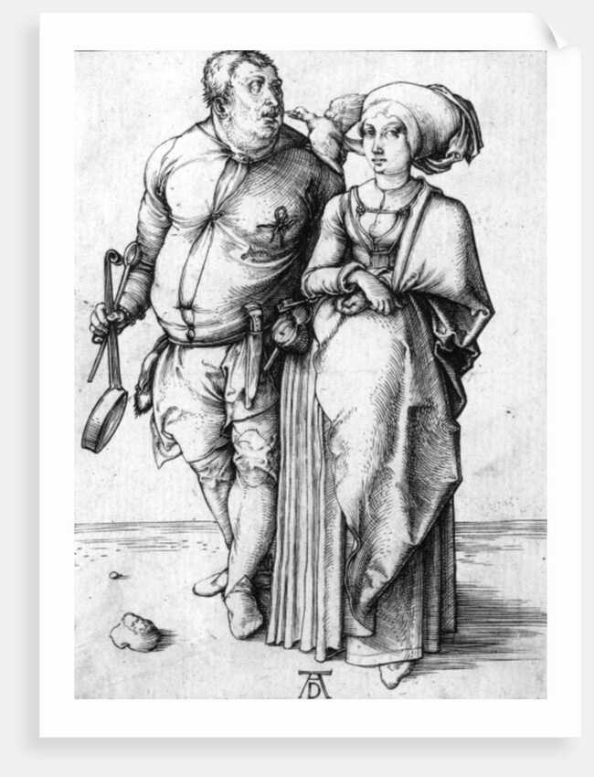 The Cook and his Wife by Albrecht Dürer or Duerer